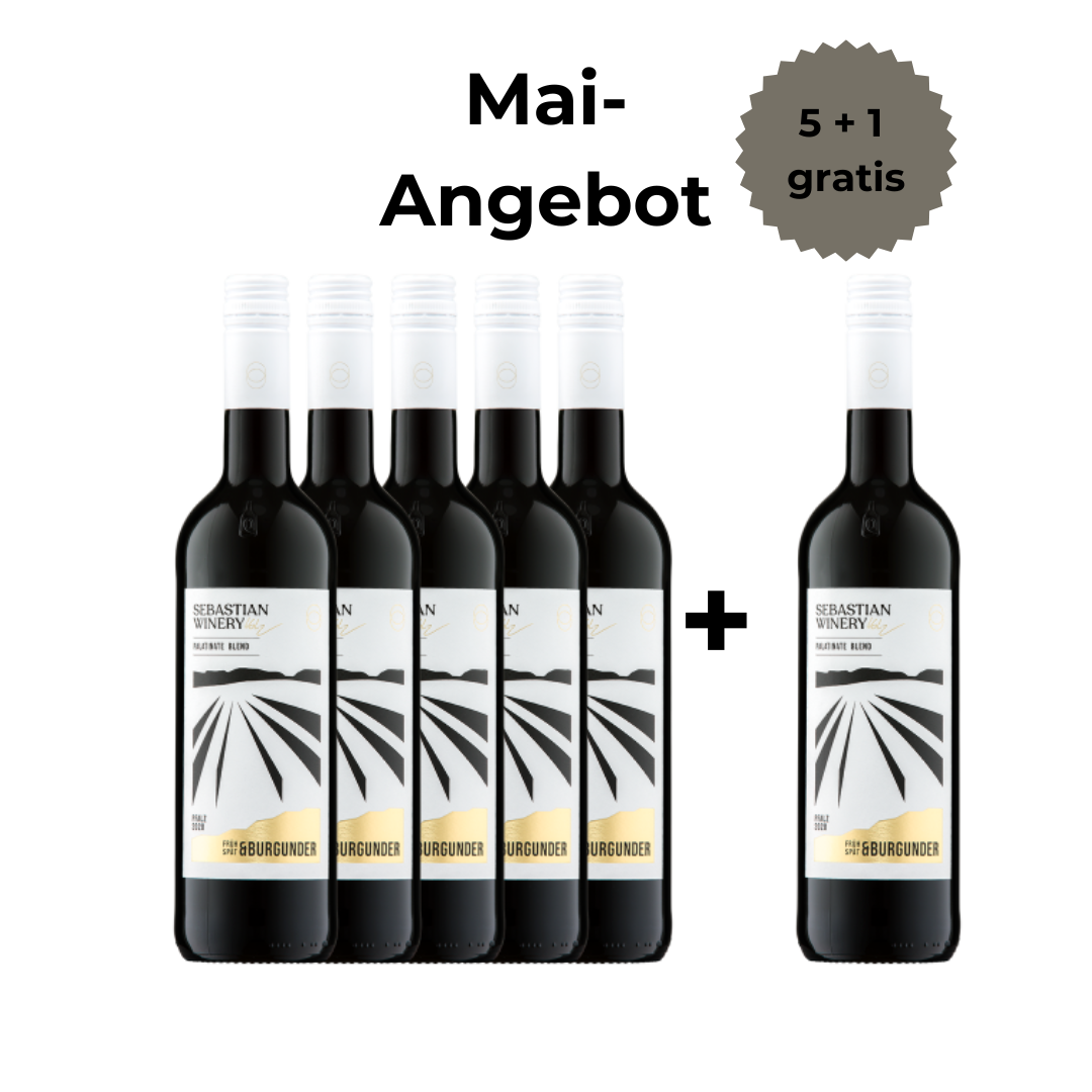 Frühburgunder & Spätburgunder - trocken 5+1 Angebot