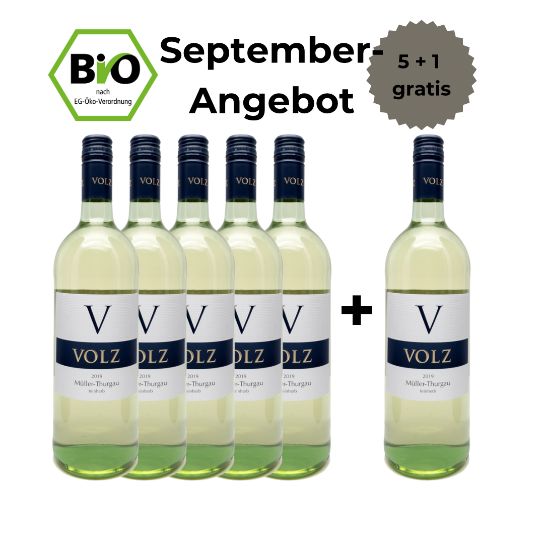 Müller-Thurgau - trocken- 5+1 Angebot