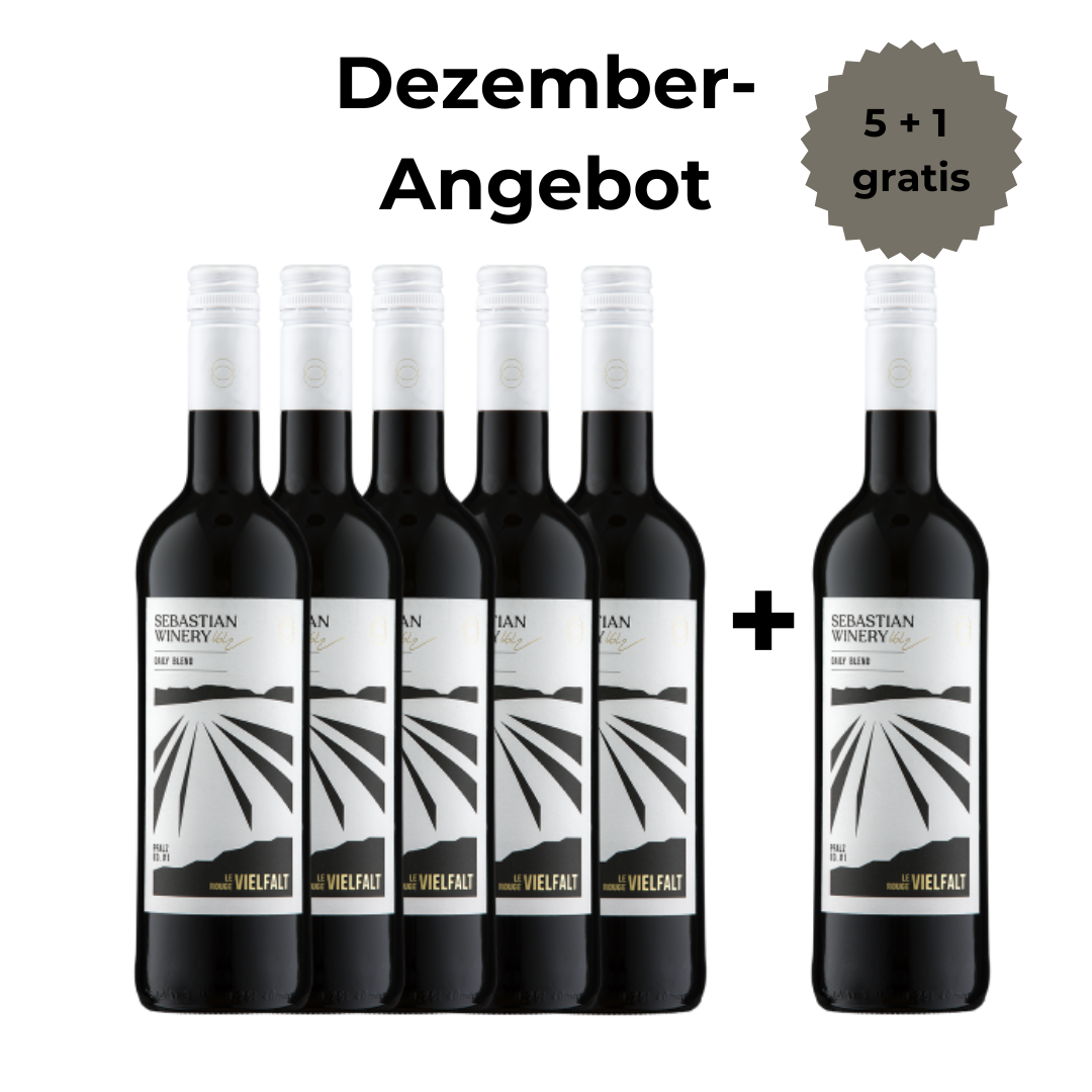 Vielfalt - Le Rouge - trocken - 5+1 Angebot