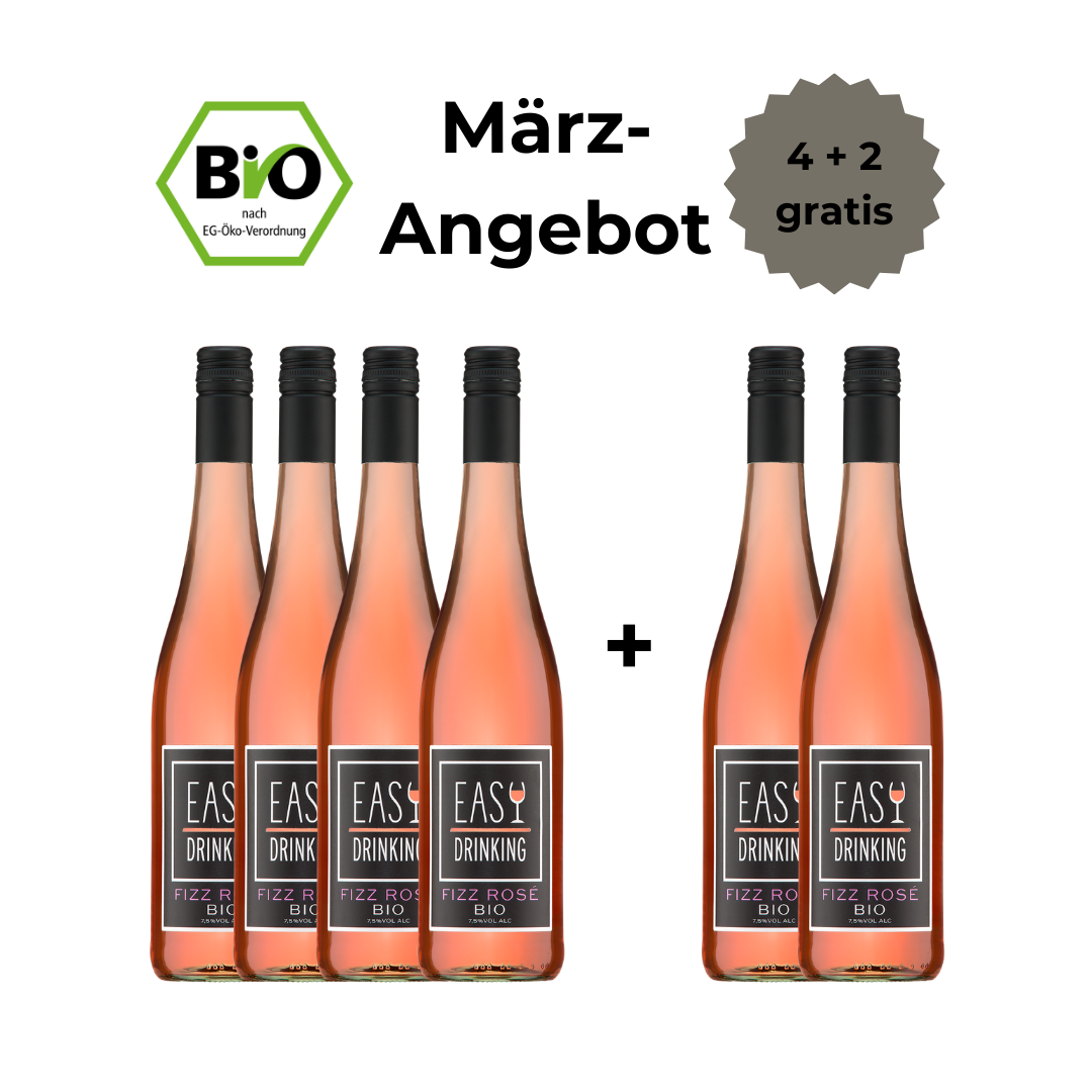 FIZZ ROSÉ - 4 + 2 Angebot