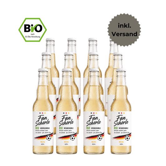 Weinschorle weiß - BIO - Fan-Edition - nur 26€
