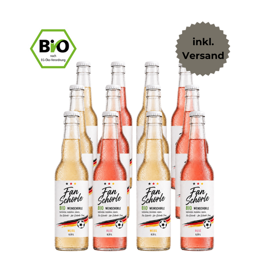 Wine Spritzer mixed package white & rosé - ORGANIC