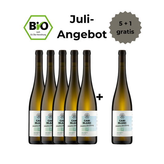 2025 Cabi Blanc - feinherb - BIO - 5 + 1 Angebot