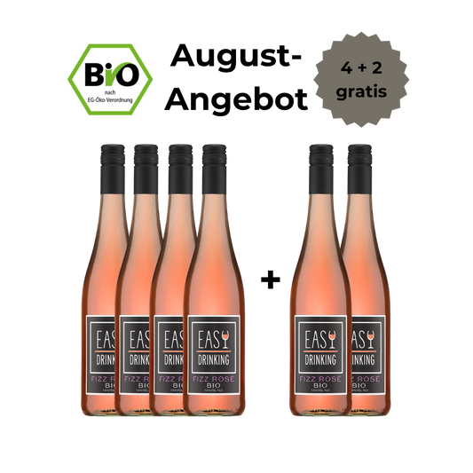FIZZ ROSÉ - BIO - 4 + 2 Angebot