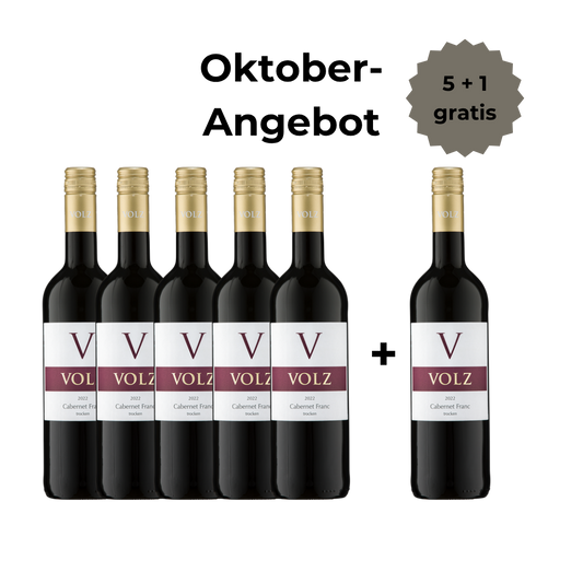 2022 - Cabernet Franc - trocken - 5 + 1 Angebot