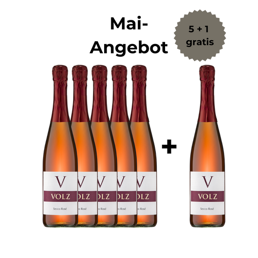 Secco rosé 5+1 Angebot