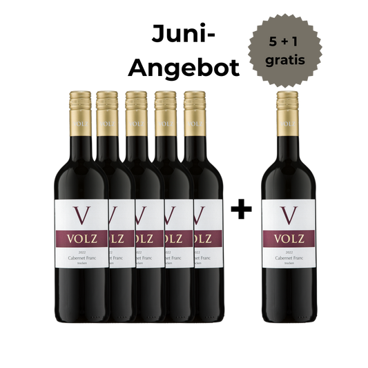 Cabernet Franc - trocken 5+1 Angebot