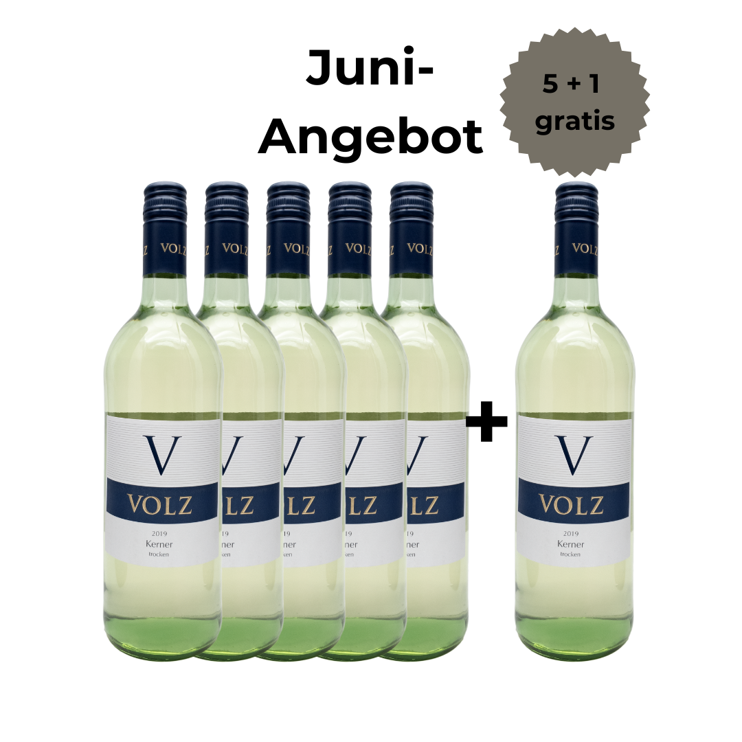 Kerner - trocken 5+1 Angebot