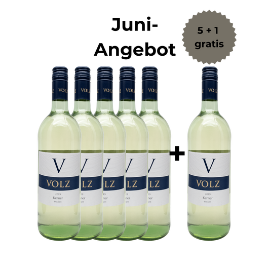 Kerner - trocken 5+1 Angebot