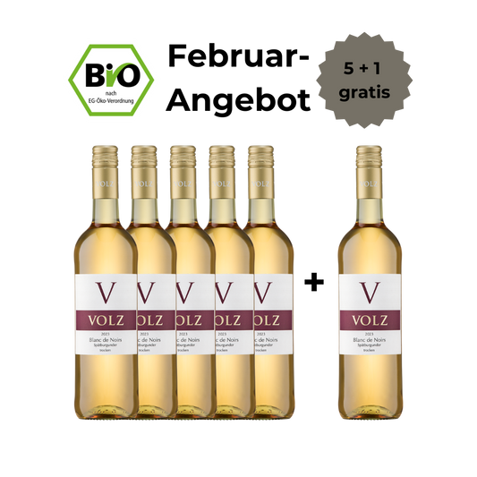 Blanc de Noirs - trocken - 5+1 Angebot