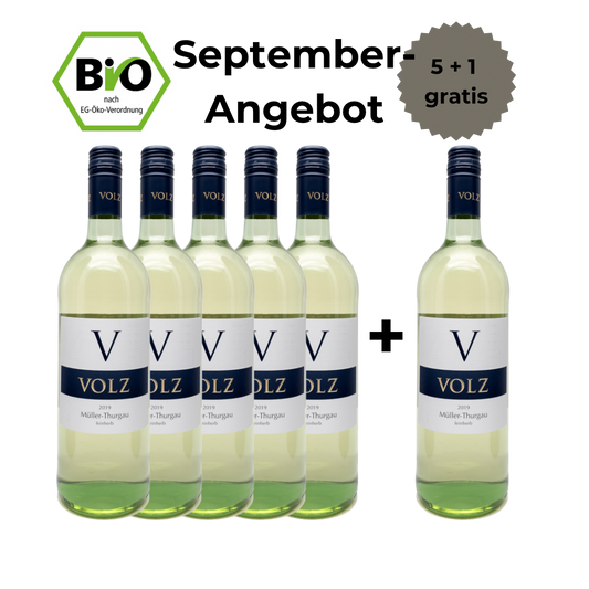 Müller-Thurgau - trocken- 5+1 Angebot