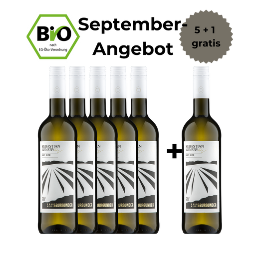 Grau- und Weißburgunder - trocken - 5+1 Angebot