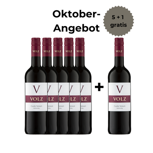 Cuvée Nexum - feinfruchtig 5+1 Angebot