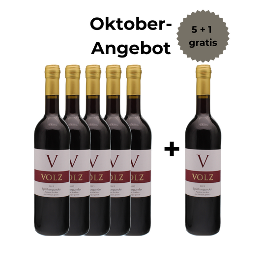 Spätburgunder Auslese - Barrique - trocken 5+1 Angebot