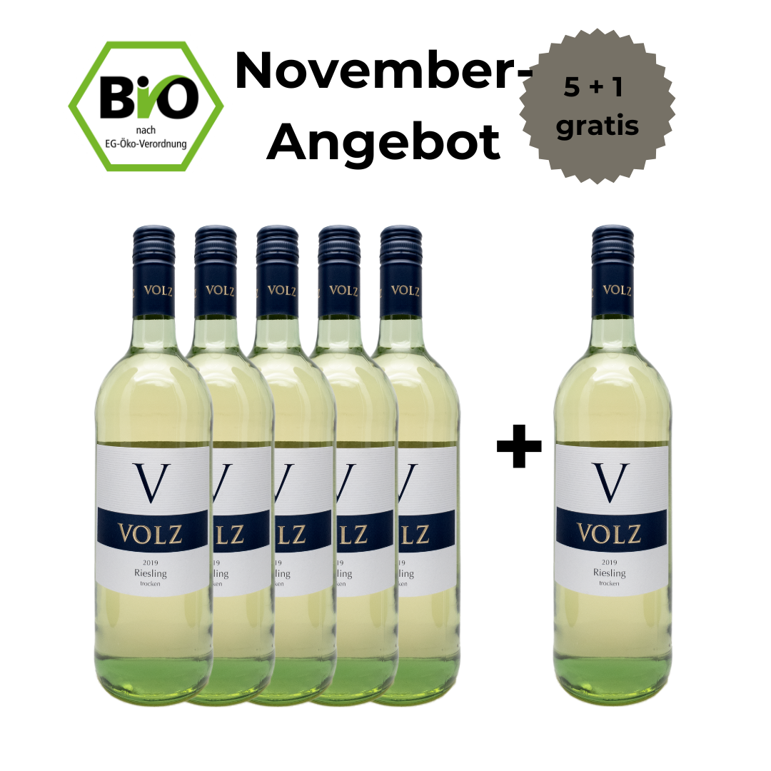 Riesling - trocken - 5+1 Angebot