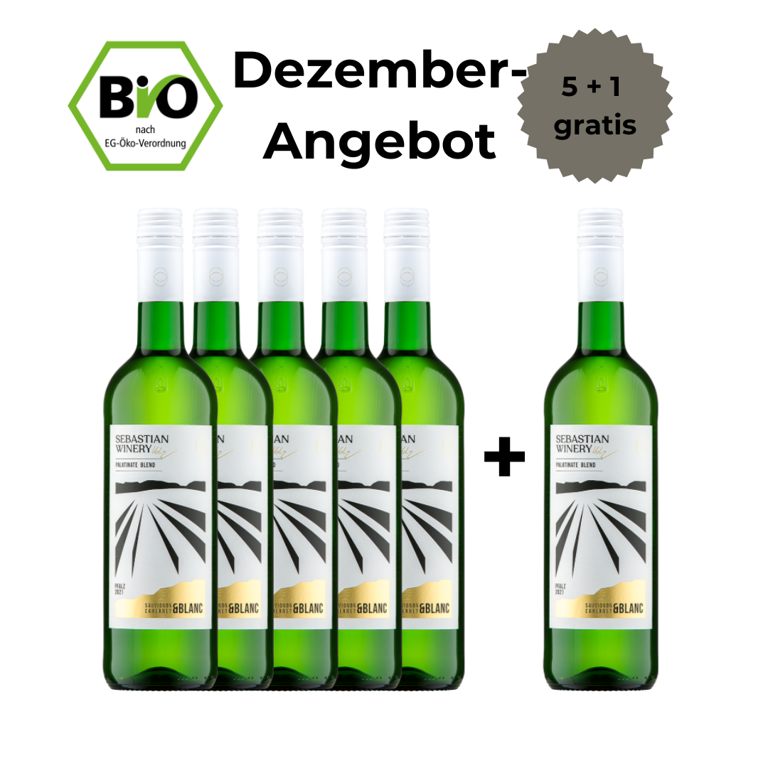 Sauvignac & Cabernet Blanc - trocken - 5+1 Angebot