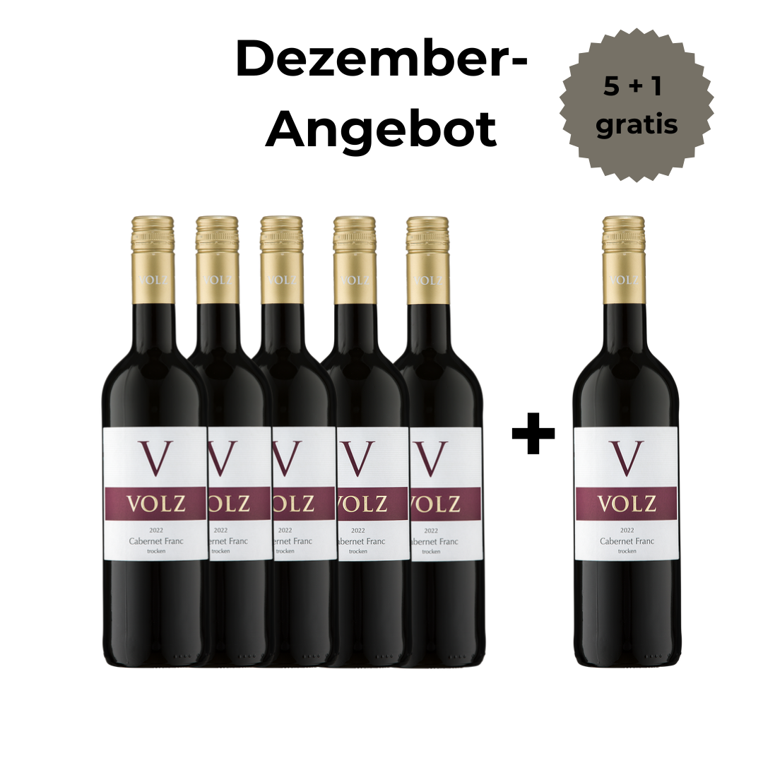 Cabernet Franc - trocken - 5+1 Angebot