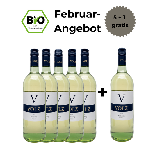 Riesling - trocken - 5+1 Angebot