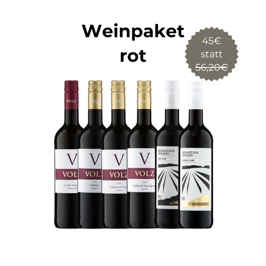 Weinpaket rot
