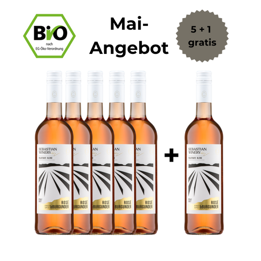 Früh- & Spätburgunder Rosé - 5 + 1 Angebot